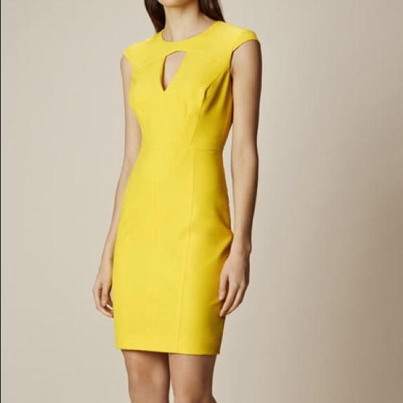 Karen Millen Dresses & Skirts - Yellow Karen Millen Dress